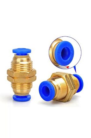 6 MM PNÖMATİK PERDE GEÇİŞLİ NİPEL