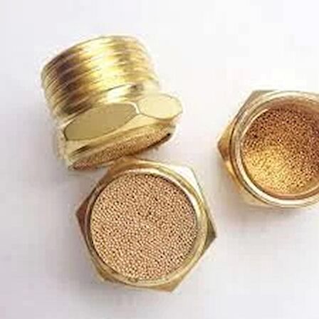 1 1/4" SİNTER BRONZ SUSTURUCU KISA TİP