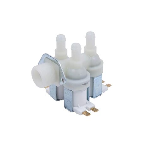 3/4" N.K. 220 V AC / DC 13.5 MM 90 DERECE ÜÇLÜ SU VENTİLİ SOLENOİD VANA