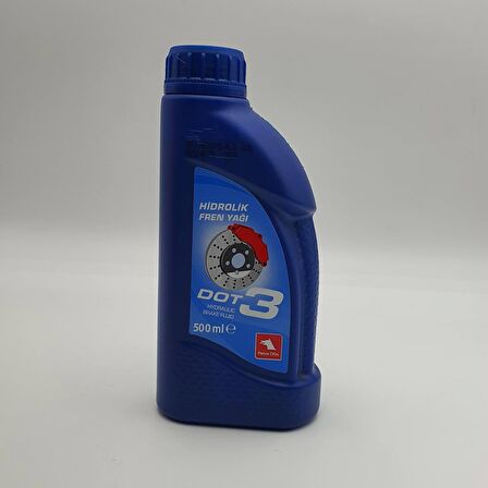 HİDROLİK FREN YAĞI DOT 3 500 ML