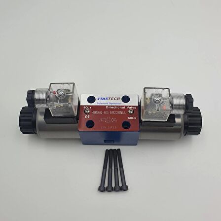 NG10 4/3 Ç. B. A. M. HİDROLİK VALF 4WE10 G 3X / ER 220V