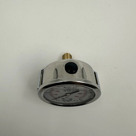 Manometre Gliserinli Pano Tipi Q63 - 0 - 25 Bar 1/4