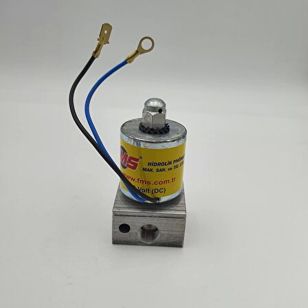 1/4 12V / 24V / 110V / 220V TEKLİ DAMPER PNÖMATİK VALF