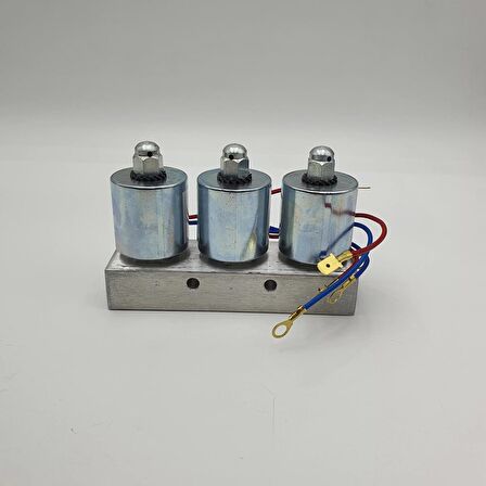 1/4 12V / 24V / 110V / 220V ÜÇLÜ DAMPER PNÖMATİK VALF