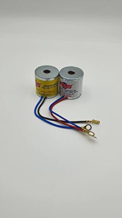 1/4 12V / 24V / 110V / 220V DAMPER PNÖMATİK VALF YEDEK BOBİNİ