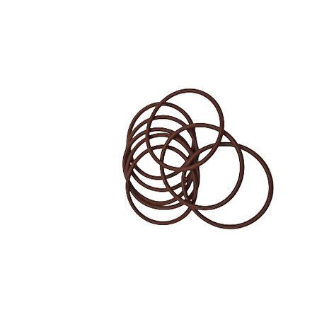 Fkm Viton 75 Shore Oring K0 - 3x23