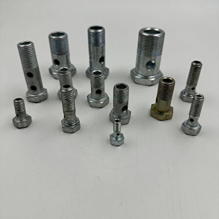 Delikli Mazot Civatası Orta M10x1.25