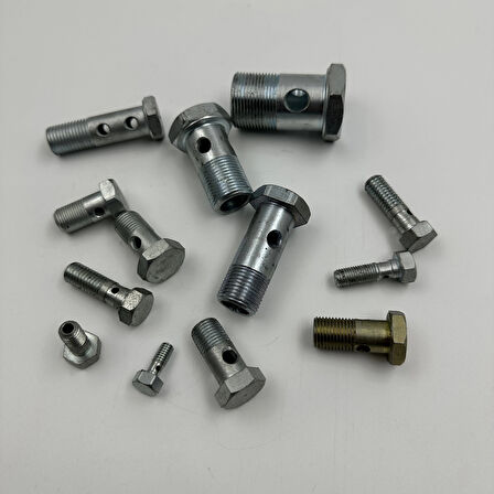 Delikli Mazot Civatası Orta M12x1.25