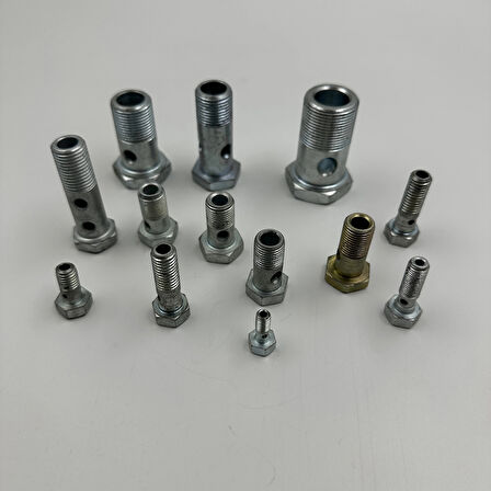 Delikli Mazot Civatası Orta M14x1.5