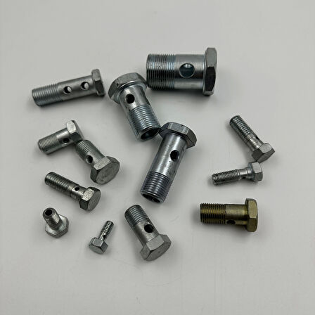 Delikli Mazot Civatası Orta Unf 5/16