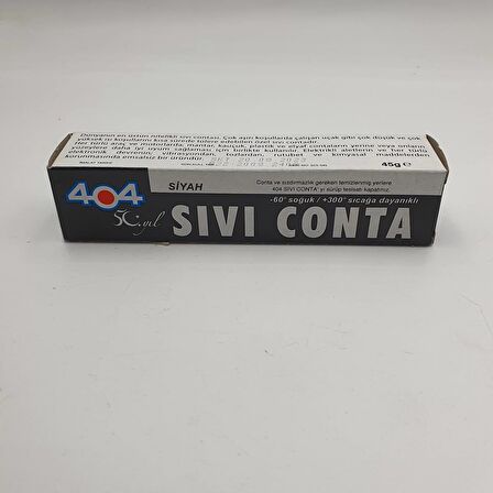 SİYAH SIVI CONTA 45 GR