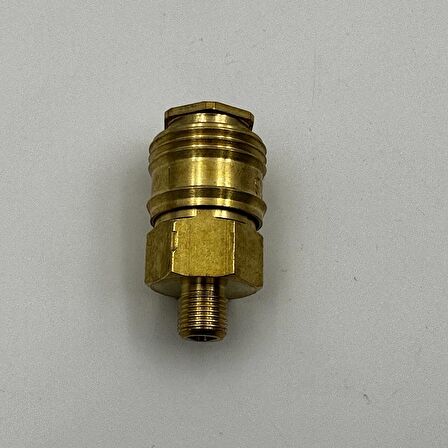 PNÖMATİK SARI OTOMATİK REKOR ( STOPER T26 SERİ JAK ERKEK GÖVDE 1/8 )