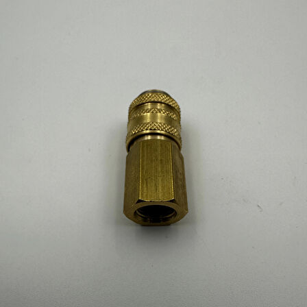 Pnömatik Sarı Stoper Otomatik Rekor Dişi Gövde T21 - M14x1.5