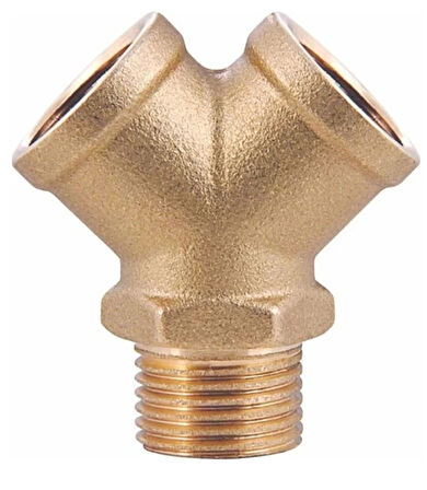 Sarı İkili Çatal Bağlantı 1/4