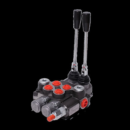 Hidrolik Kumanda Kolu Mono Blok İkili 40 Lt - 1/2
