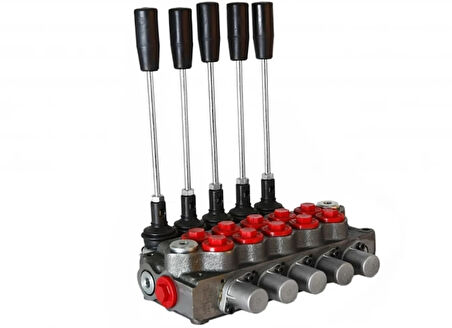 Hidrolik Kumanda Kolu Mono Blok Beşli 120 Lt - 3/4