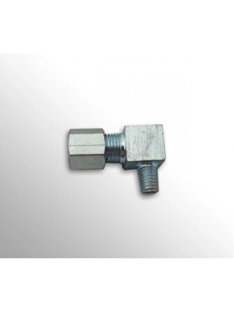 Çelik Yüksüklü Dirsek 6mm LL - 1/8