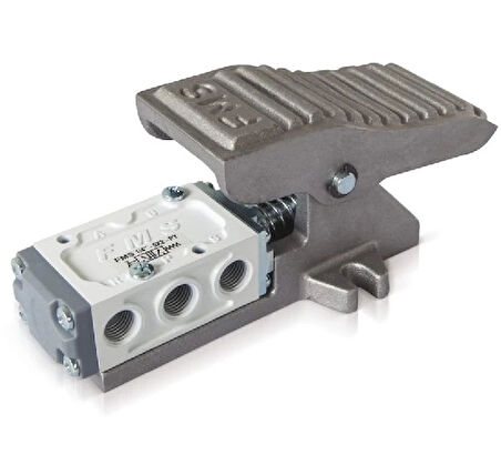 Pnömatik Valf Ventil Pedal Yay 1/4 - 5/2