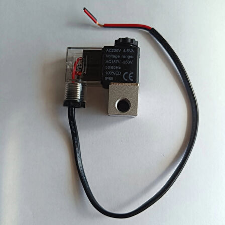 Pnömatik Valf 1/8 - 2/2 BY N. A. 12V/24V/110V/220V