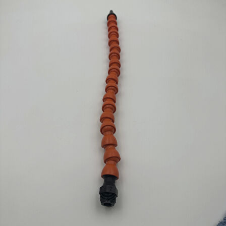 Spiral Bor Yağ Hortumu Düz 1/4
