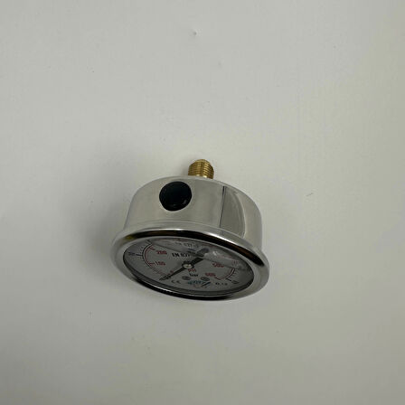 Ø 63 -0 - 40 BAR 1/4 GLİSERİNLİ ARKA ÇIKIŞLI MANOMETRE