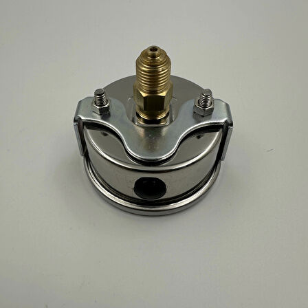 Ø 63 - 0 - 60 BAR 1/4 GLİSERİNLİ PANO TİPİ MANOMETRE