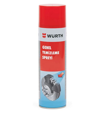 WÜRTH FREN BALATA SPREYİ GENEL TEMİZLEYİCİ 500 ML