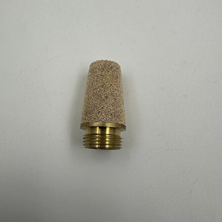 1" SİNTER BRONZ SUSTURUCU DÜZ TİP