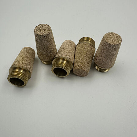 1" SİNTER BRONZ SUSTURUCU DÜZ TİP