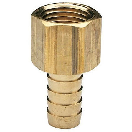 3/8 - 6 MM SARI DİŞİ HORTUM REKORU
