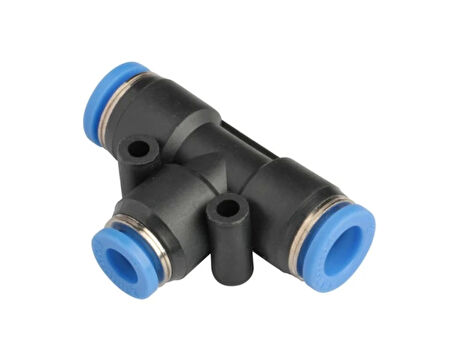Pnömatik Redüksiyon Te Bağlantı 12x8x12