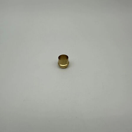 Sarı Pirinç Kuyruklu Yüksük 8mm