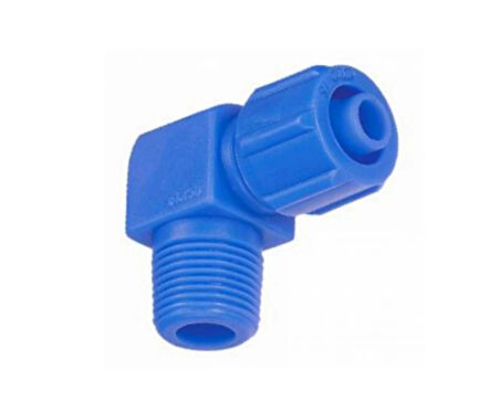 Plastik Somun Sıkmalı Dirsek 8x12 - 1/2