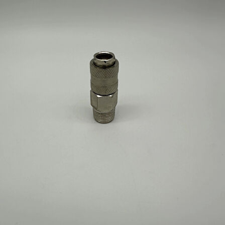 Pnömatik Sarı Otomatik Rekor Metal ( Stoper T26 Seri Jak Erkek Gövde 1/2 )