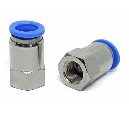 Pnömatik Dişi Rekor Bağlantı 4mm - 3/8