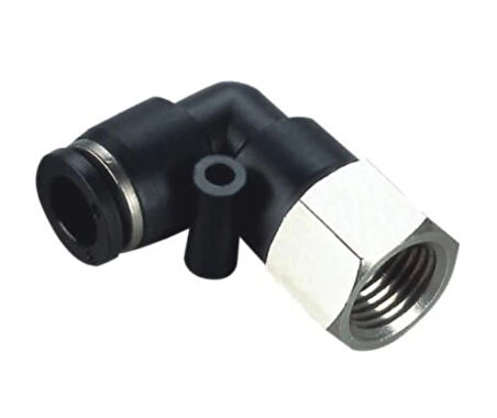 Pnömatik Dişi Dirsek Bağlantı 6mm - 3/8