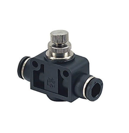 Pnömatik Hat Tipi Hız Ayar Valfi 10mm