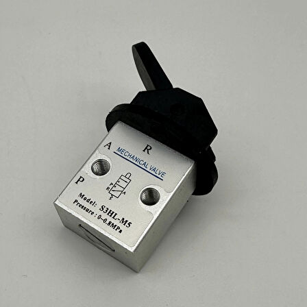 Pnömatik Mandallı Valf 3/2 - M5