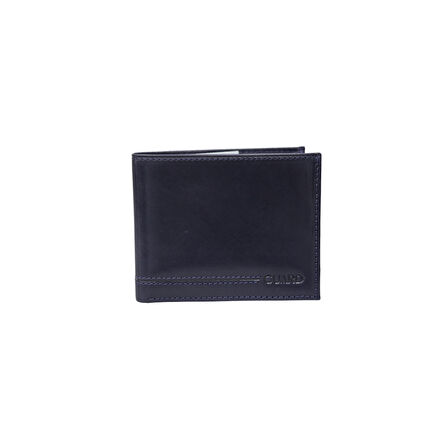 Guard Temi Lacivert Klasik Hakiki Deri Erkek Cüzdanı P171