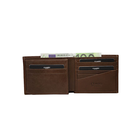 Guard Taba Temi Hakiki Deri Erkek Cüzdanı P777