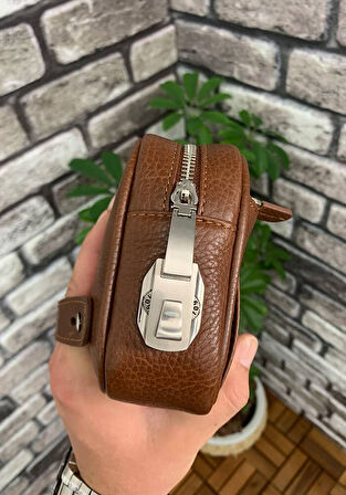 Guard Taba Hakiki Deri Şifreli El Çantası Erkek / Kadın P1692