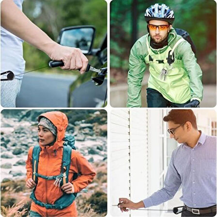 OLLEVRA Teleskopik Karabina Anahtarlık