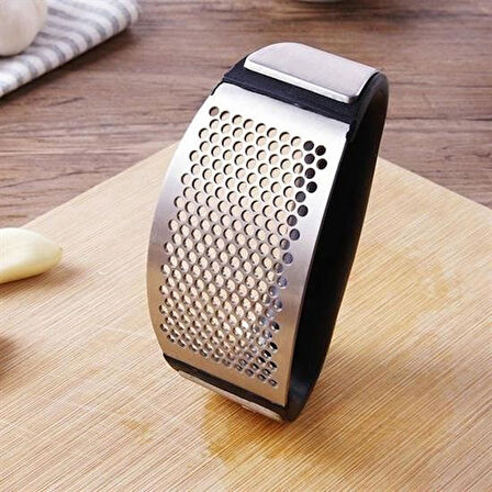 OLLEVRA Sarımsak Ezici Paslanmaz Çelik Garlic Press