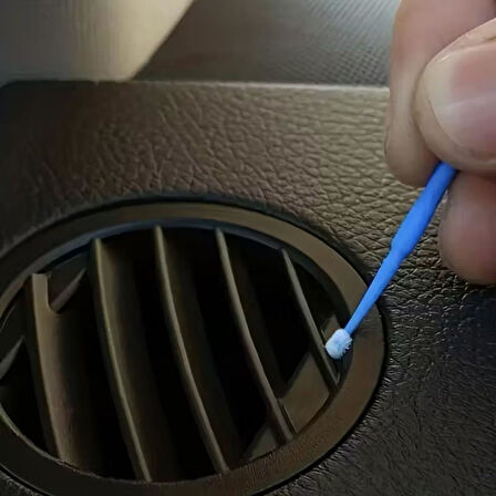 OLLEVRA Araba Rötüş Fırçası 100’lü Mini Tek Kullanımlık – İnce Uçlu Yumuşak Kıllı Boya Uygulayıcı, Otomotiv Detaylandırma