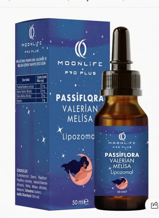 MOONLİFE YETİŞKİN DAMLA PASSİFLORA VALERİAN MELİSSA 50 ML