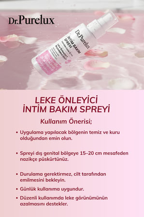 Genital Bölge Koku Giderici,,Akıntı Ve Mantar Karşıtı -Leke Karşıtı, Sıkılaştırıcı Nioli Suyu