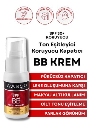 Spf 30+ Ton Eşitleyici, Besleyici, Canlandırıcı, Koruyucu Ve Kapatıcı Bb Krem (panthenol)
