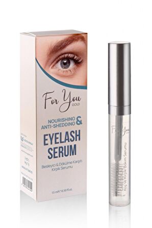 Kirpik Besleyici, Dökülme Karşıtı ve Güçlendirmeye Yardımcı Serum