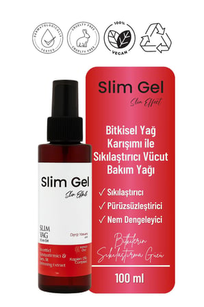 Slim Oil – Bitkisel Yağ Karışımı ile Sıkılaştırıcı, Nemlendirici Pürüzsüzleştirici Vücut Bakım Yağı