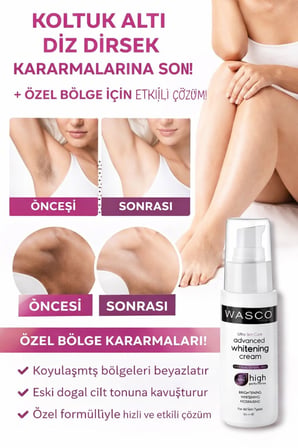 Genital Bölge Kararma Karşıtı (Koltuk Altı, Diz, Dirsek Ve Dış Genital) Beyazlatıcı Krem